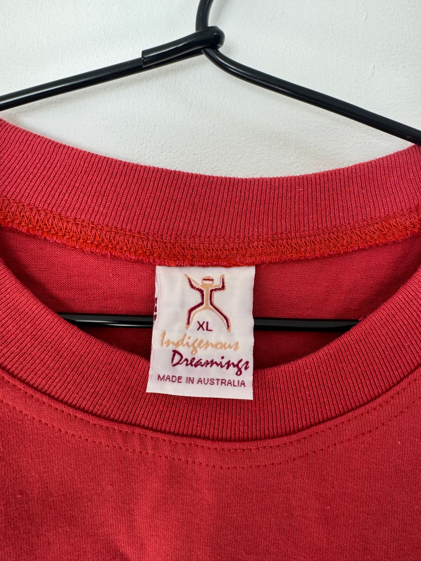 Corroboree Dreaming Tee (Red) Unisex