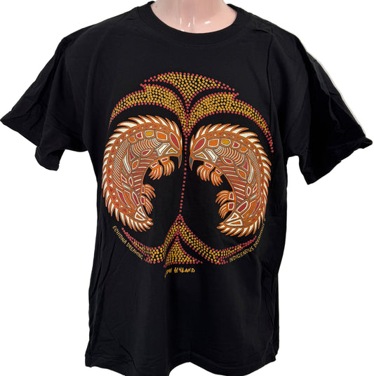 Echidna Dreaming Tee (Black) Unisex
