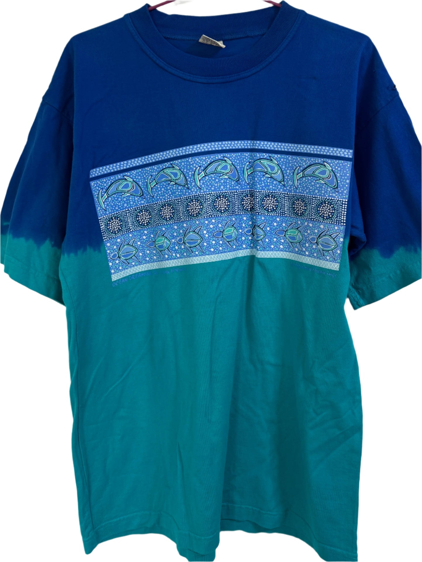 Ocean Dreaming Tee (Blue Tie-Dye) Unisex