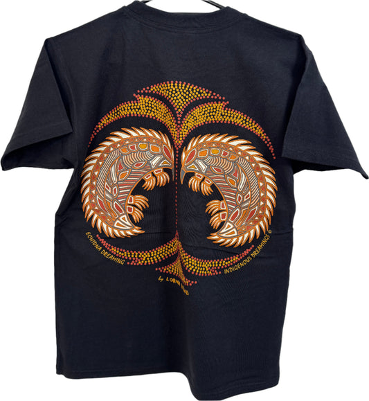 Echidna Dreaming Tee (Black) Unisex
