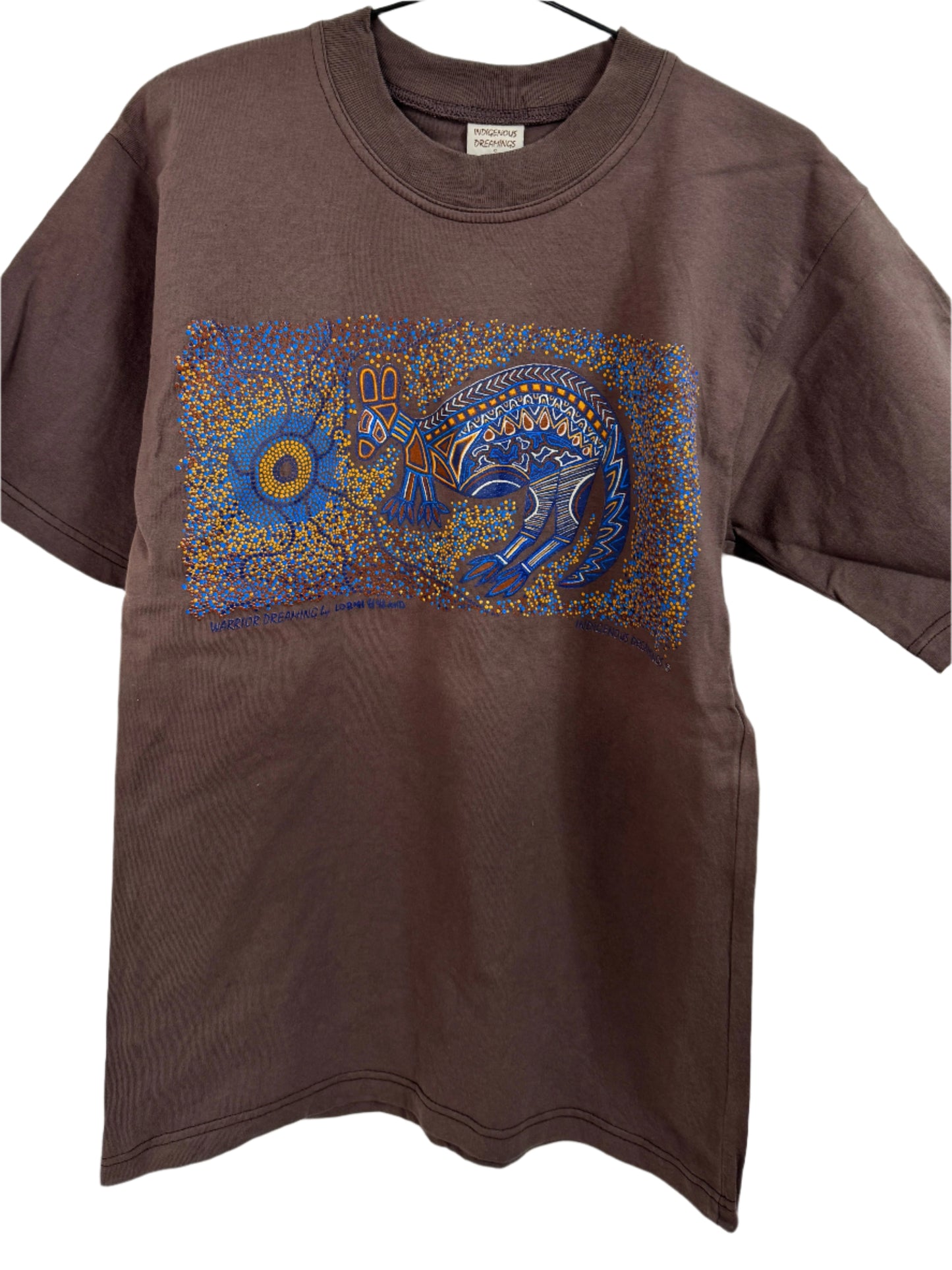 Warrior Dreaming Tee (Brown) Unisex