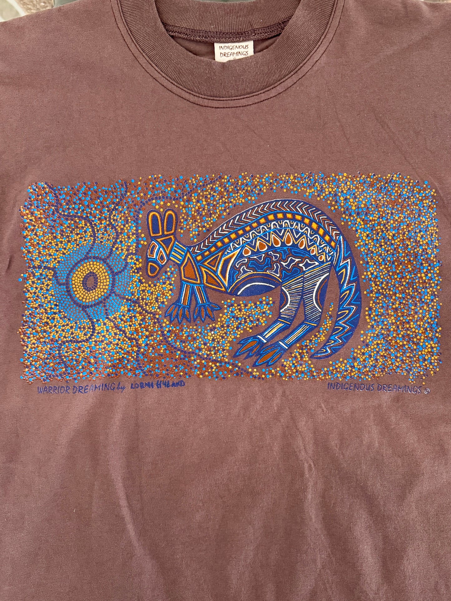 Warrior Dreaming Tee (Brown) Unisex