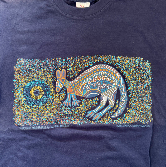 Warrior Dreaming Tee (Dark Blue) Unisex